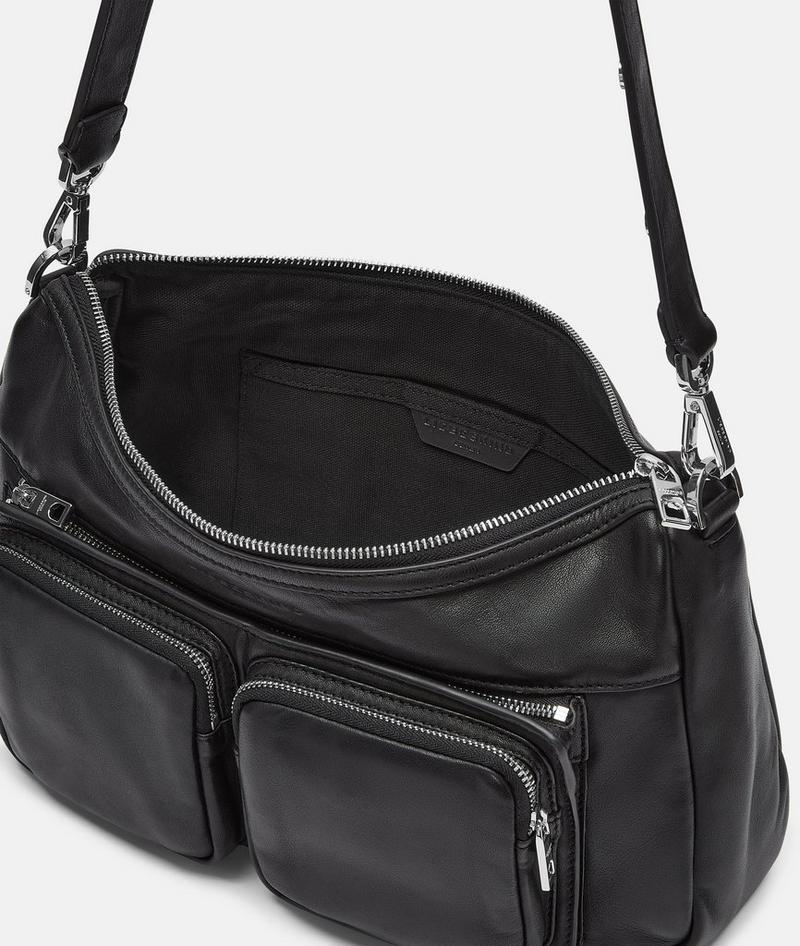 Liebeskind Herren Maia Hobo M - Schwarz