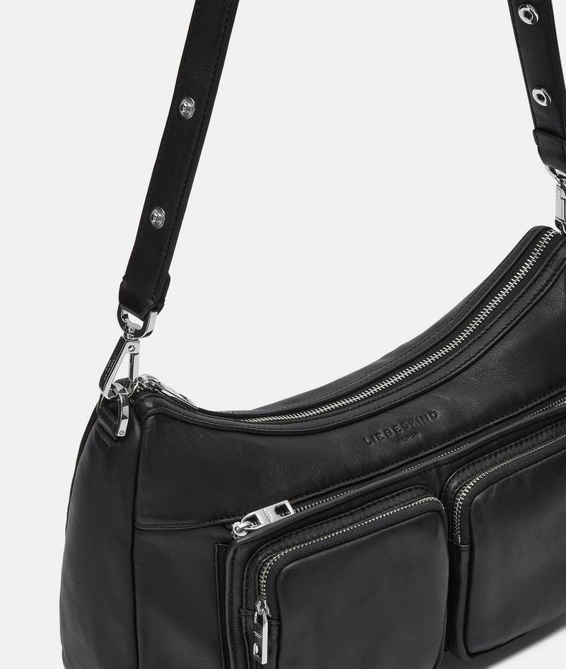 Liebeskind Herren Maia Hobo M - Schwarz