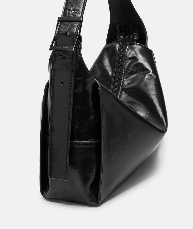 Liebeskind Herren Lou Hobo M - Schwarz