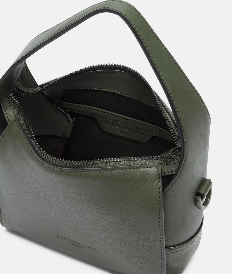 Liebeskind Herren Lou Hobo Xs - Olivgrün