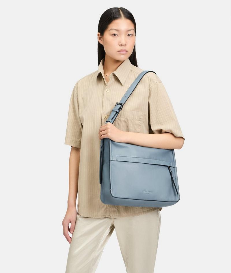 Liebeskind Herren Sky Hobo M - Blassblau