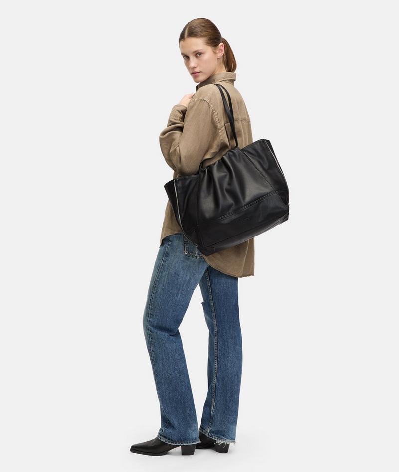 Liebeskind Herren Lou Shopper L - Schwarz