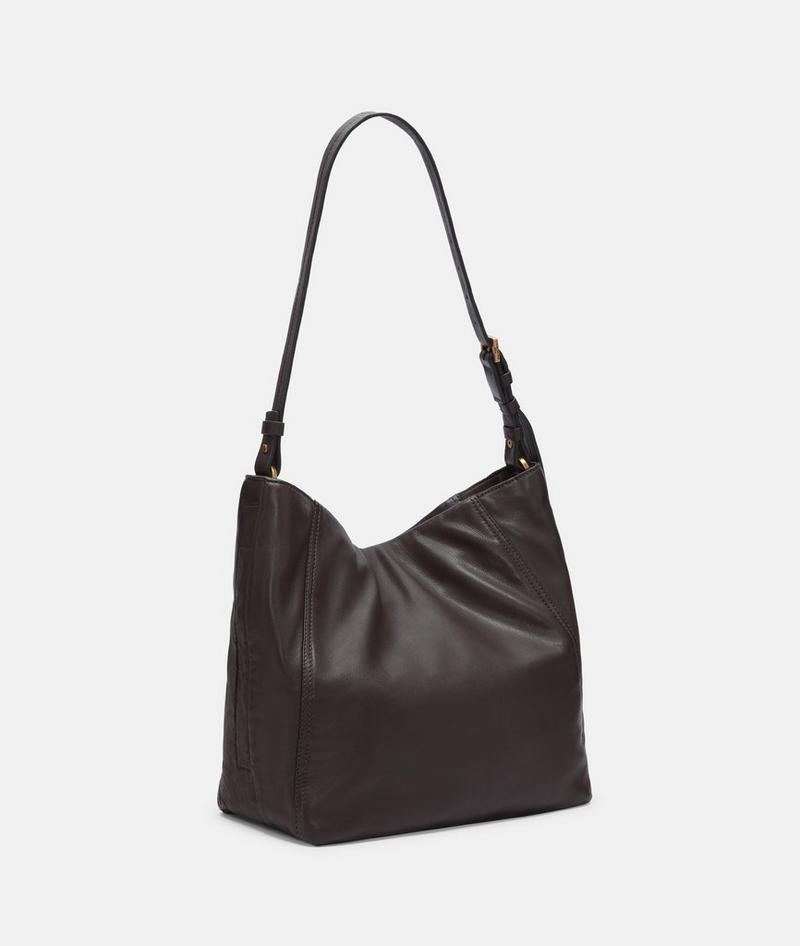 Liebeskind Herren Chudy Hobo M - Mokka