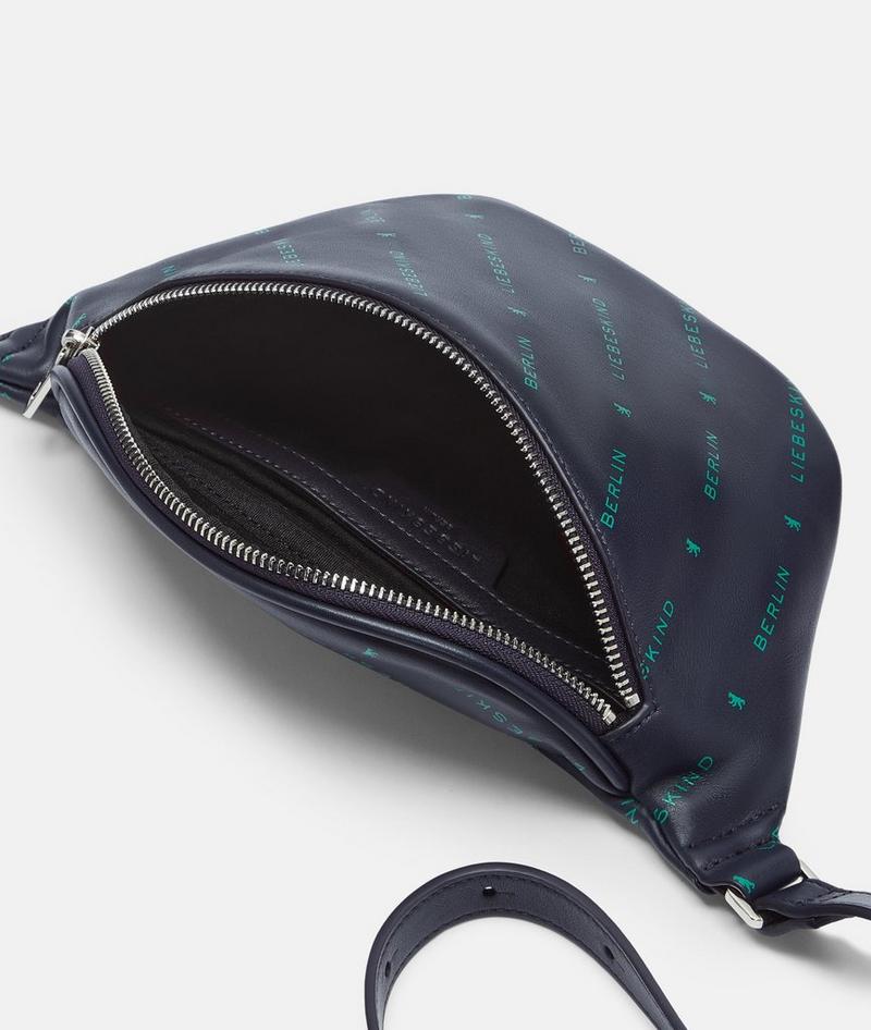 Liebeskind Herren Monogram Belt-bag M - Navy