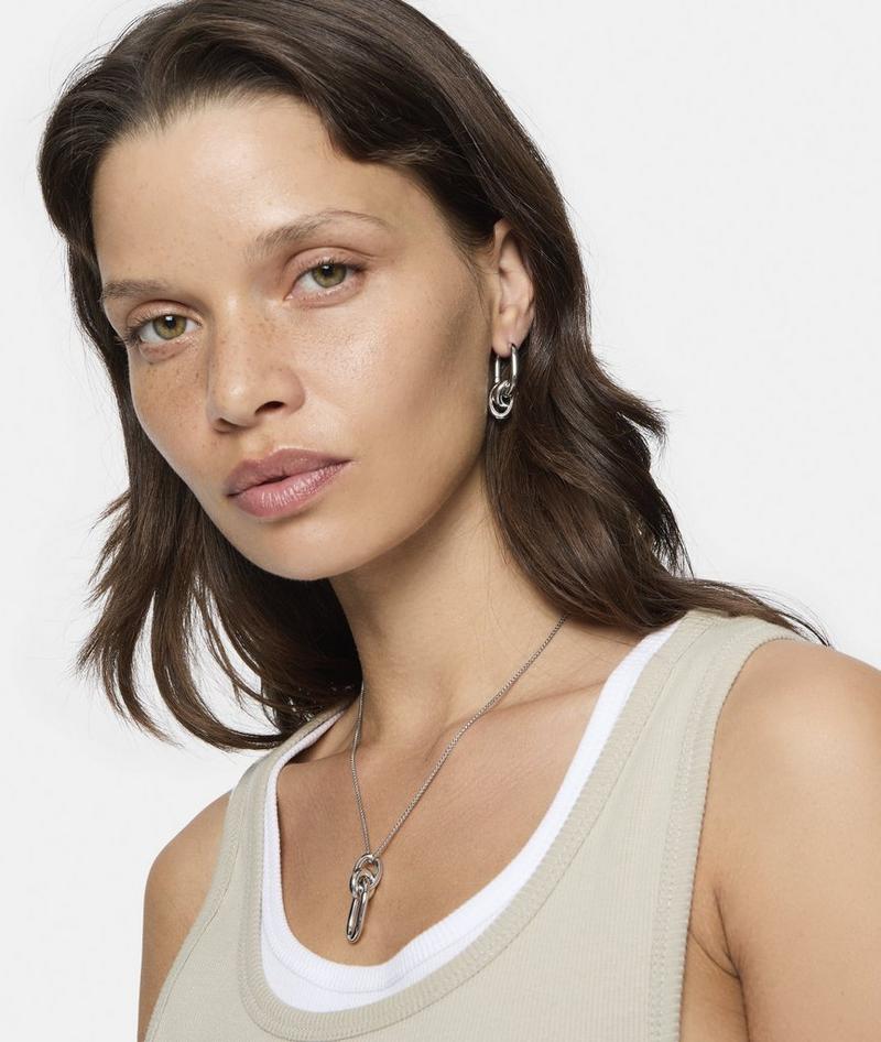 Liebeskind Herren Creolen - Silber