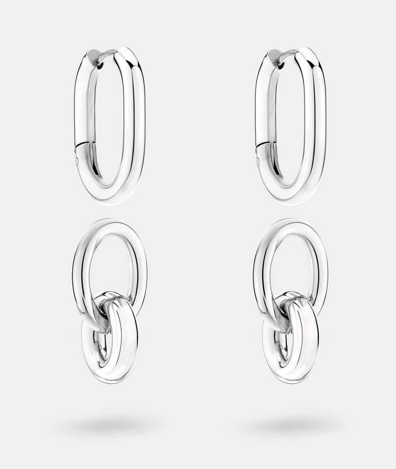 Liebeskind Herren Creolen - Silber