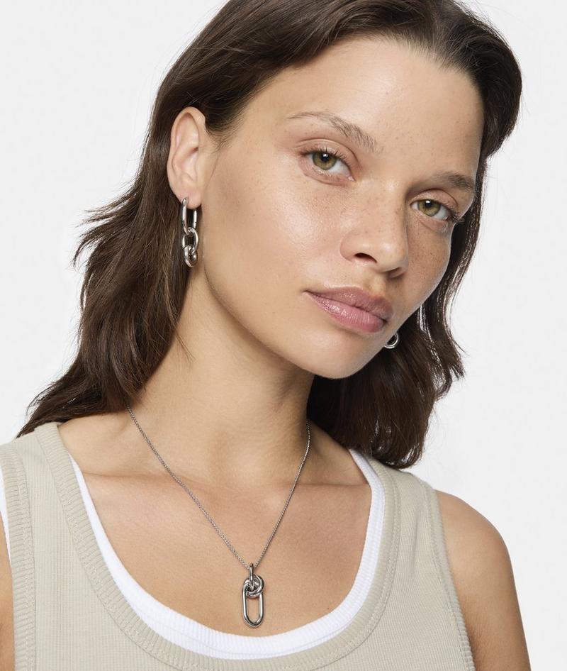 Liebeskind Herren Creolen - Silber