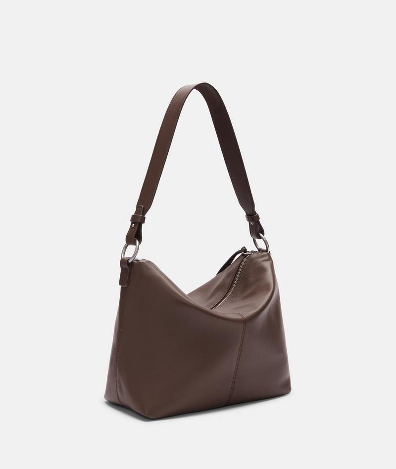 Liebeskind Herren Aissa Hobo S - Dunkelbraun