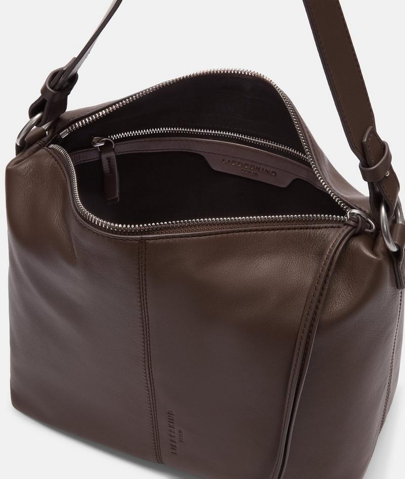 Liebeskind Herren Aissa Hobo S - Dunkelbraun