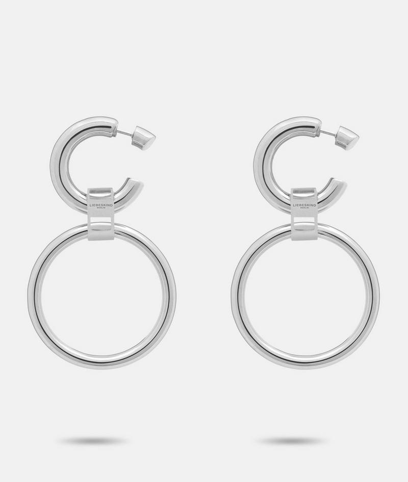 Liebeskind Herren Creolen - Silber