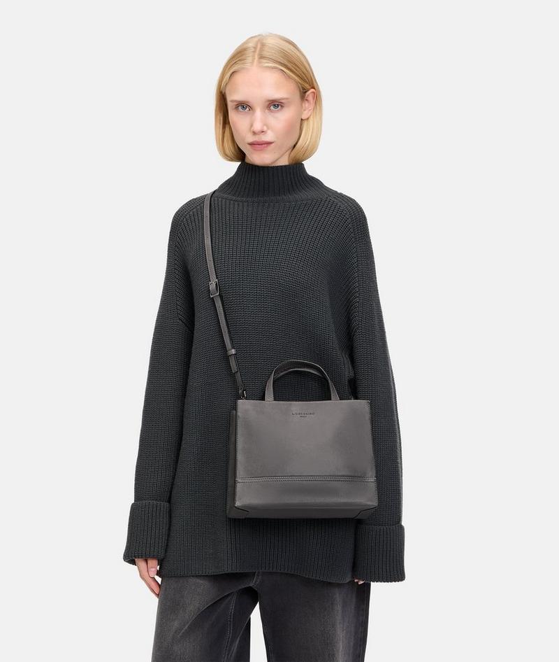 Liebeskind Herren Lou Satchel M - Grau