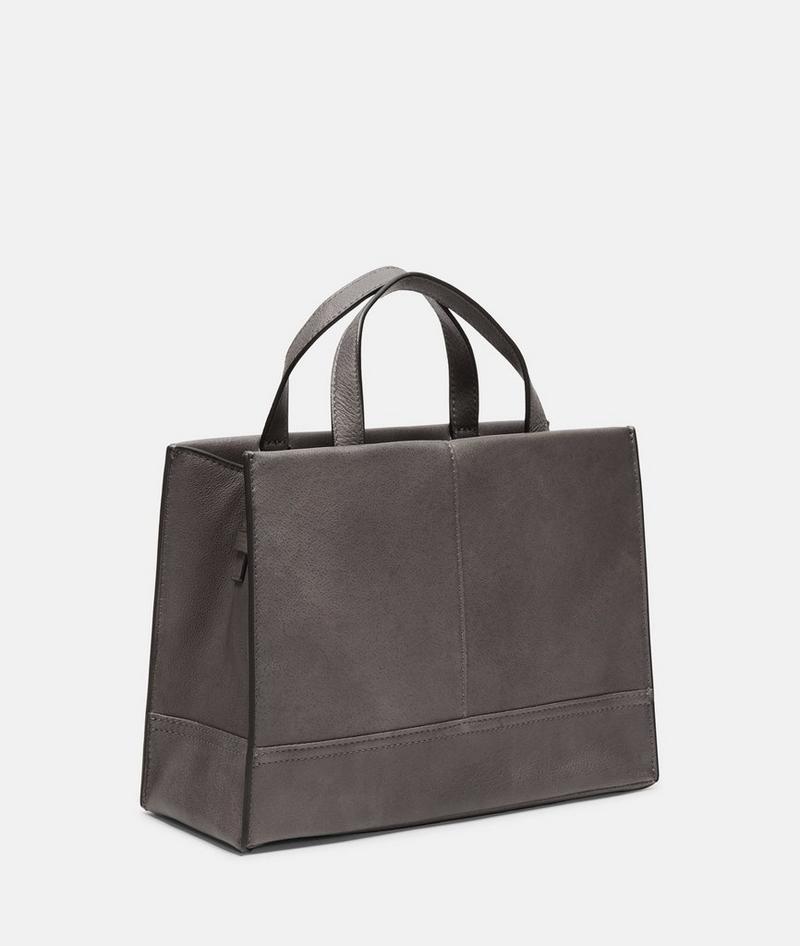 Liebeskind Herren Lou Satchel M - Grau