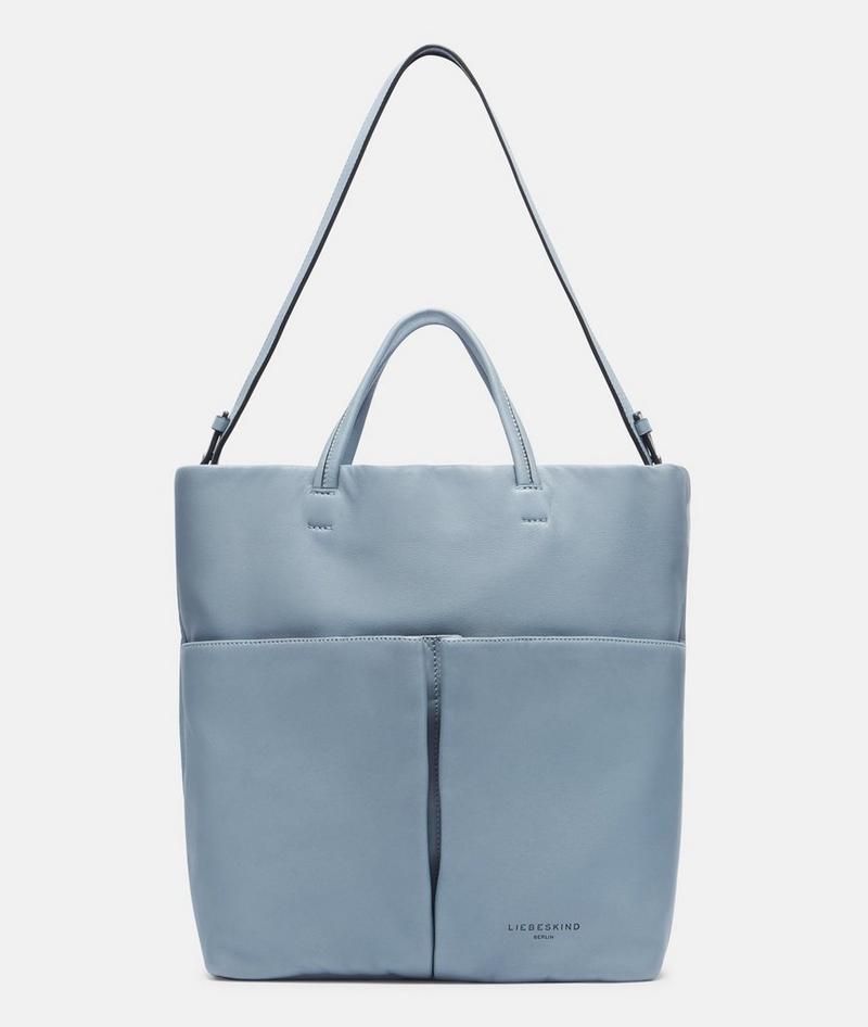 Liebeskind Herren Hera Tote L - Blassblau