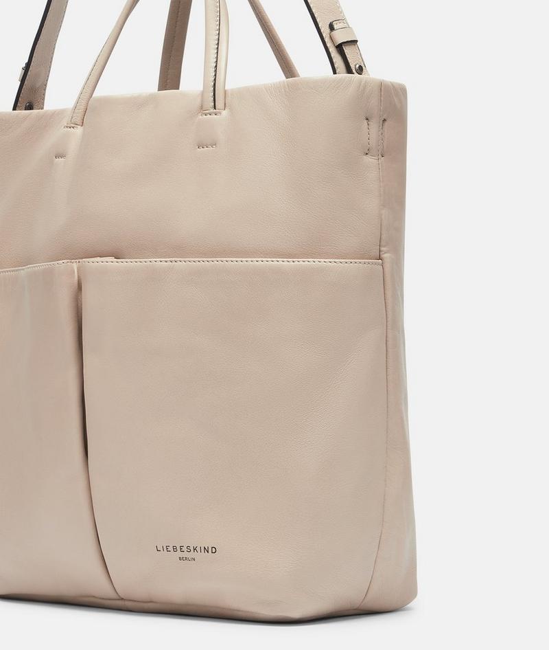 Liebeskind Herren Hera Tote L - Sandfarben