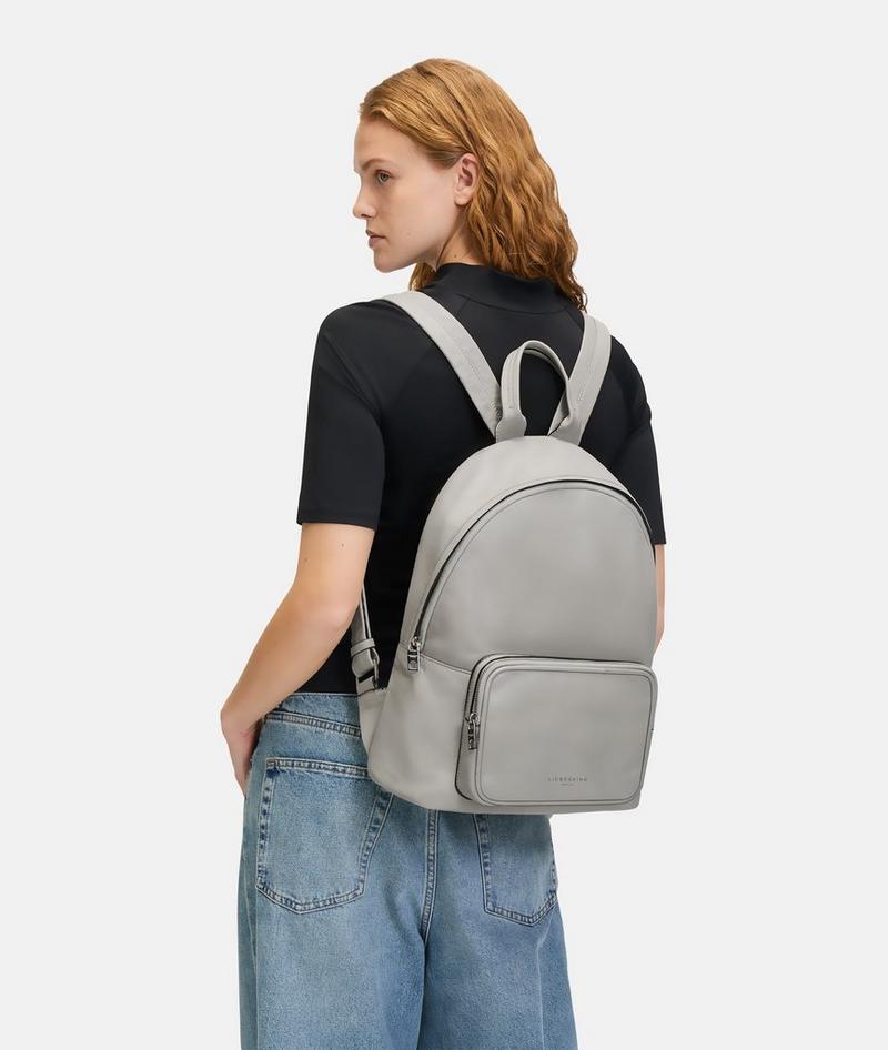 Liebeskind Herren Lila Backpack L - Taubengrau