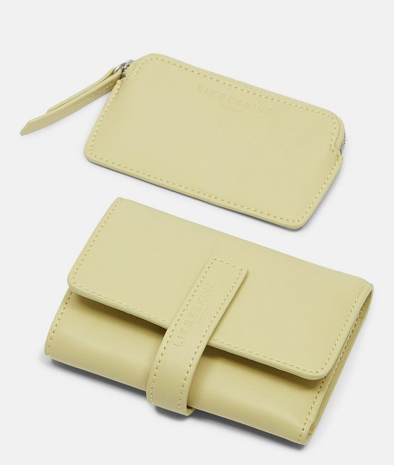 Liebeskind Herren Kate Geldbörse M - Limettengrün