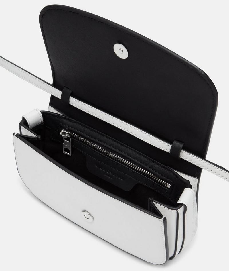 Liebeskind Herren Ezra Crossbody Xs - Weiß