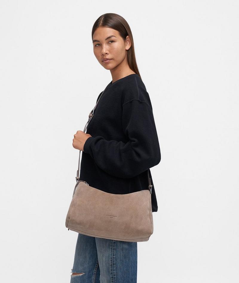 Liebeskind Herren Amalya Crossbody M - Cognac