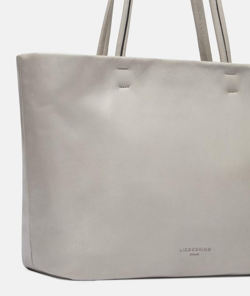 Liebeskind Herren Hera Shopper L - Taubengrau