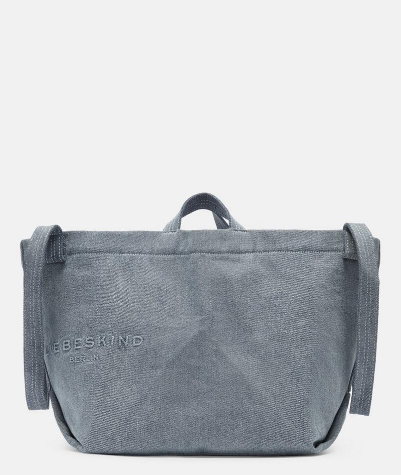 Liebeskind Herren Elvira Shopper M - Blassblau