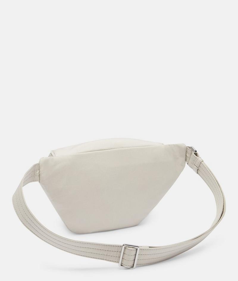 Liebeskind Herren Nylon Lila Belt-bag M - Creme
