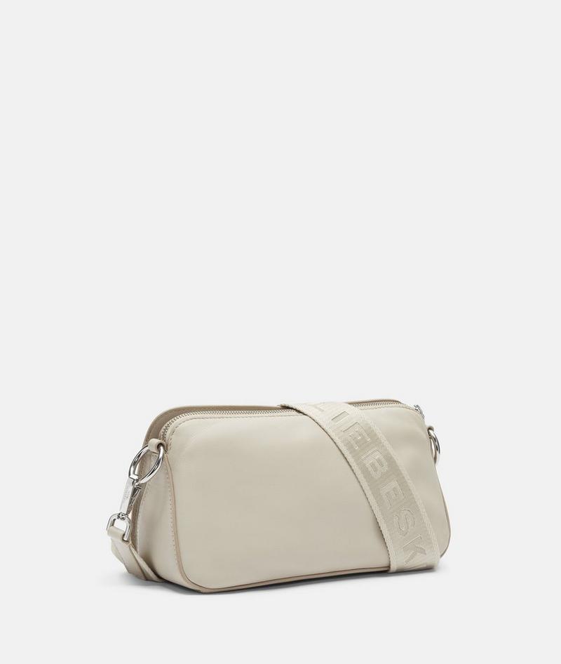 Liebeskind Herren Clarice Crossbody M - Creme