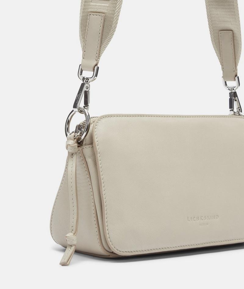 Liebeskind Herren Clarice Crossbody M - Creme