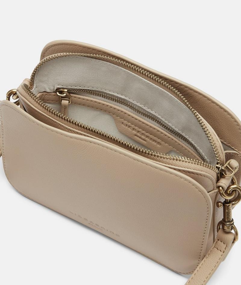 Liebeskind Herren Luka Crossbody S - Hellbraun