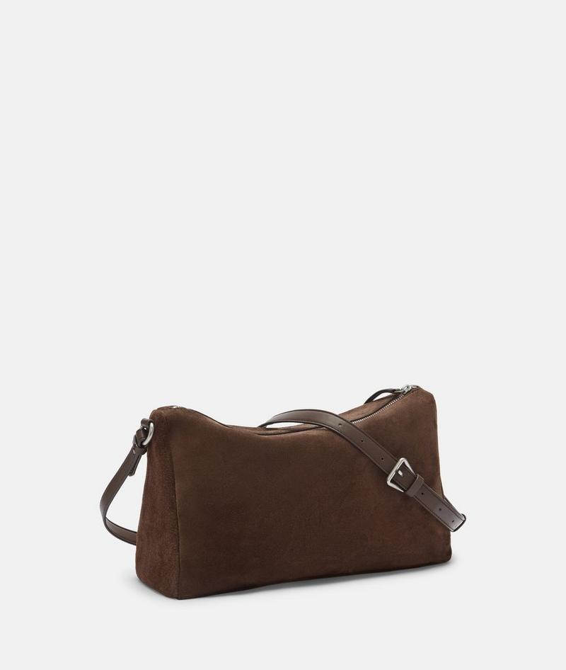 Liebeskind Herren Amalya Crossbody M - Dunkelbraun