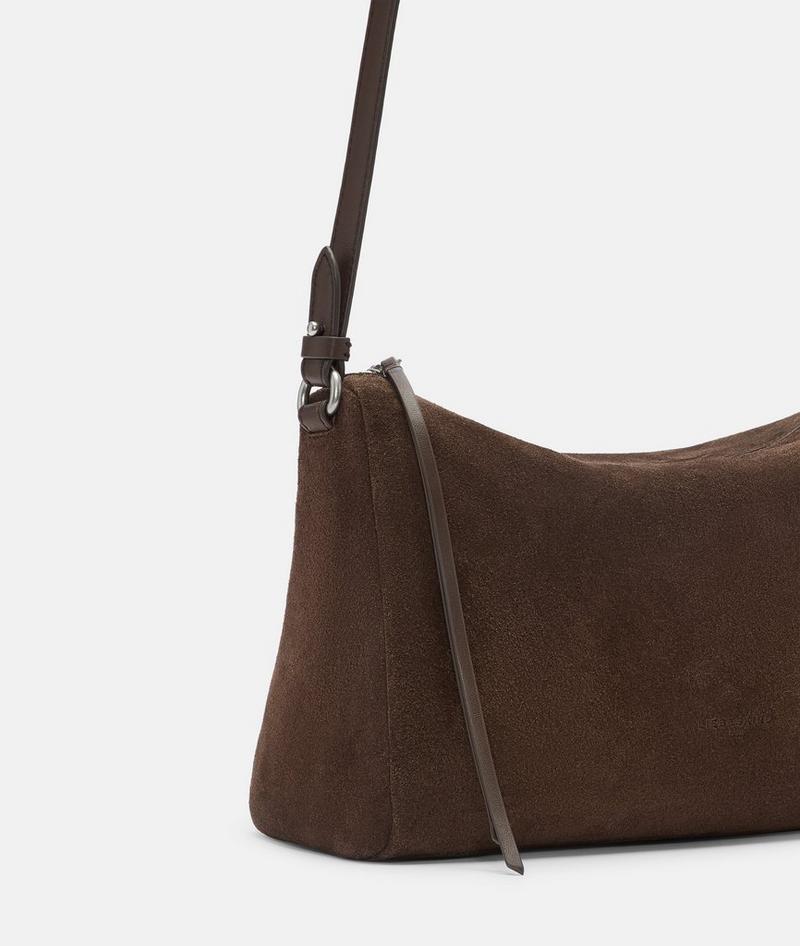 Liebeskind Herren Amalya Crossbody M - Dunkelbraun