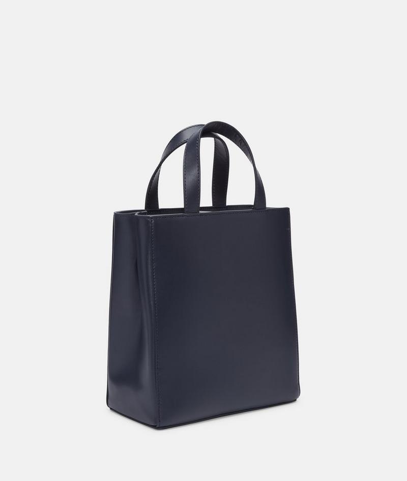 Liebeskind Herren Paper Bag S - Navy