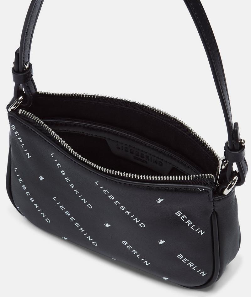 Liebeskind Herren Monogram Crossbody Xs - Schwarz