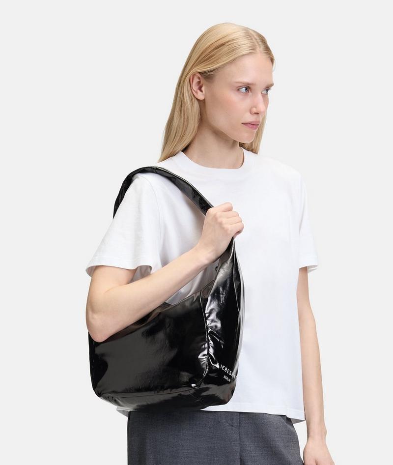 Liebeskind Herren Farrah Hobo M - Schwarz