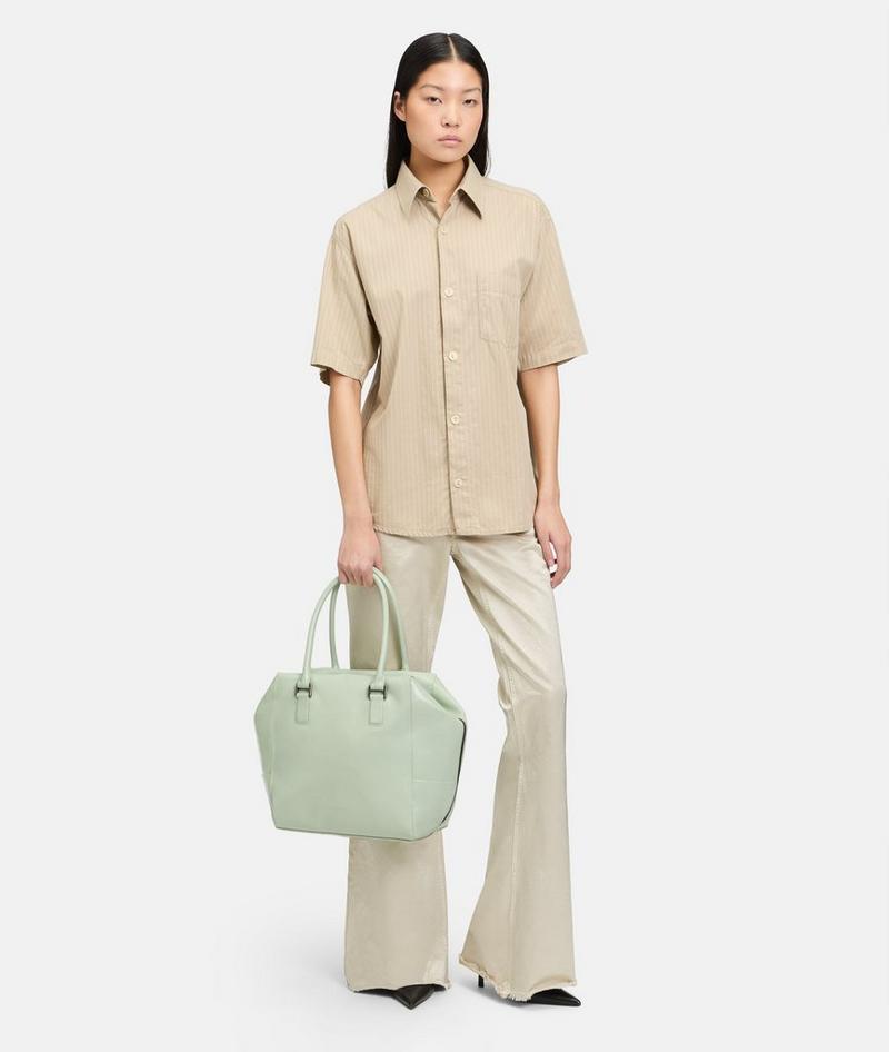 Liebeskind Herren Archive Kayla Satchel M - Salbeigrün