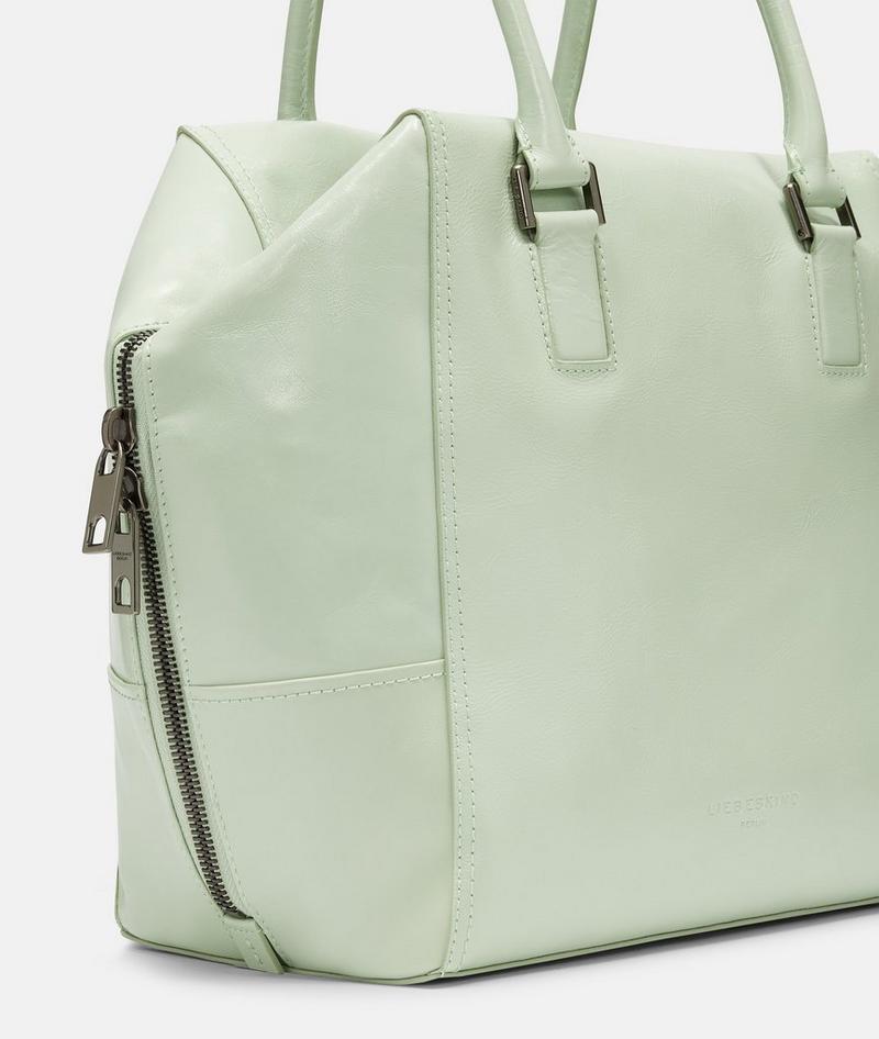 Liebeskind Herren Archive Kayla Satchel M - Salbeigrün