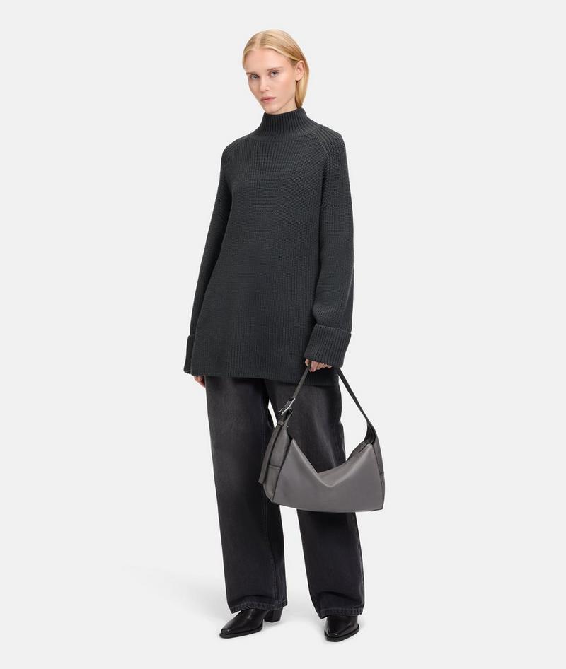 Liebeskind Herren Lou Hobo M - Grau