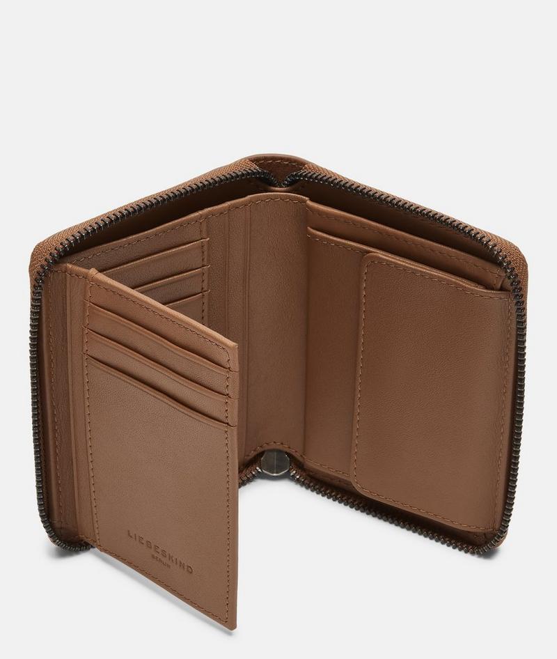 Liebeskind Herren Conny Geldbörse M - Karamell