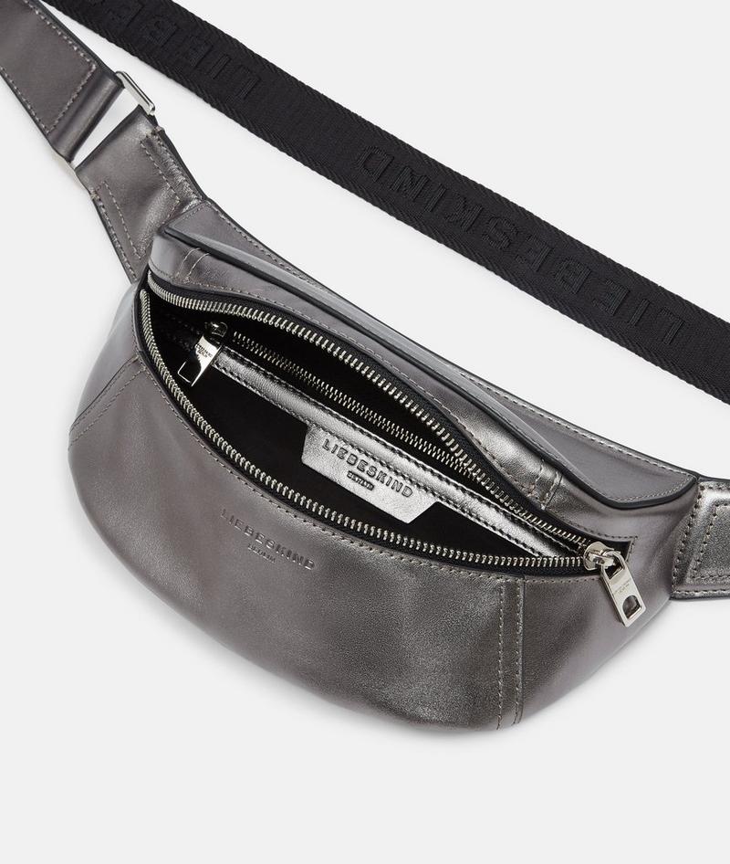 Liebeskind Herren Metallic Chudy Belt-bag - Silber