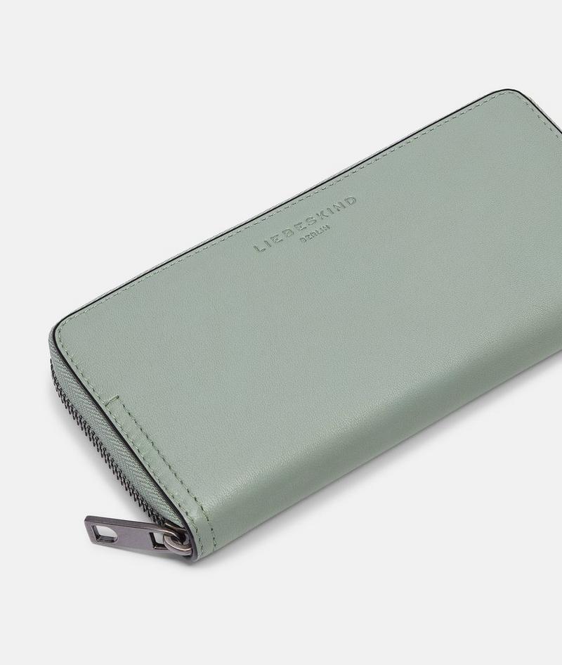 Liebeskind Herren Gigi Geldbörse L - Dunkles Salbeigrün