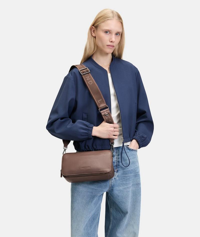 Liebeskind Herren Clarice Crossbody M - Zimt