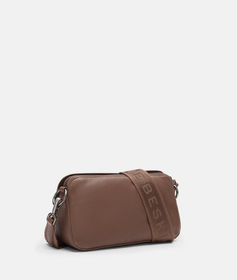 Liebeskind Herren Clarice Crossbody M - Zimt