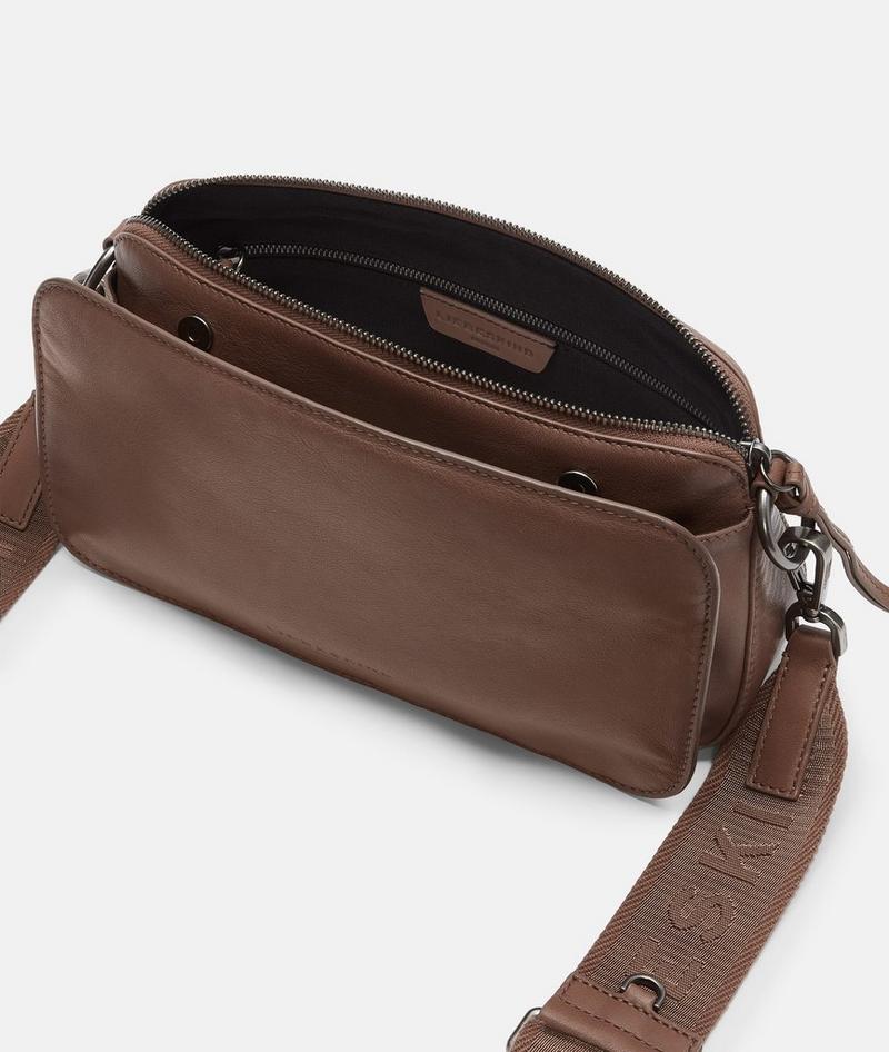 Liebeskind Herren Clarice Crossbody M - Zimt