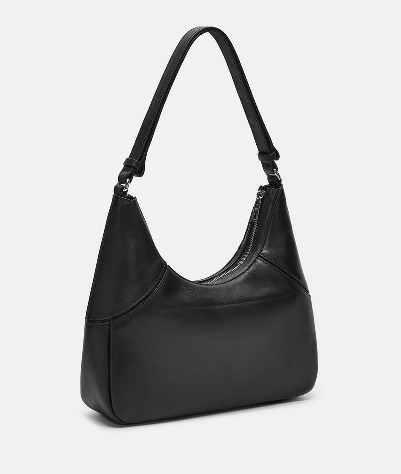 Liebeskind Herren Lilly Hobo S - Schwarz