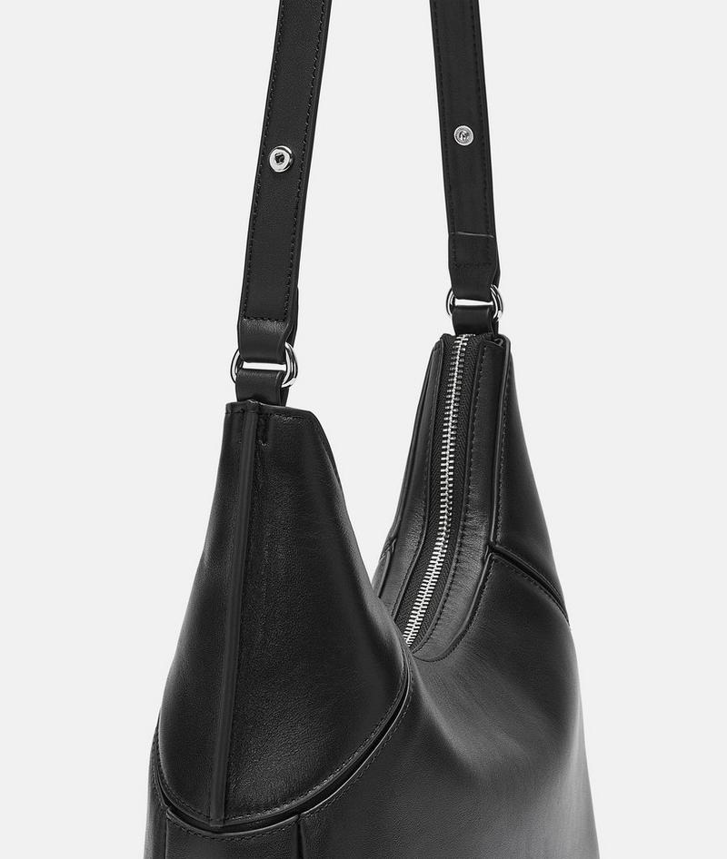 Liebeskind Herren Lilly Hobo S - Schwarz
