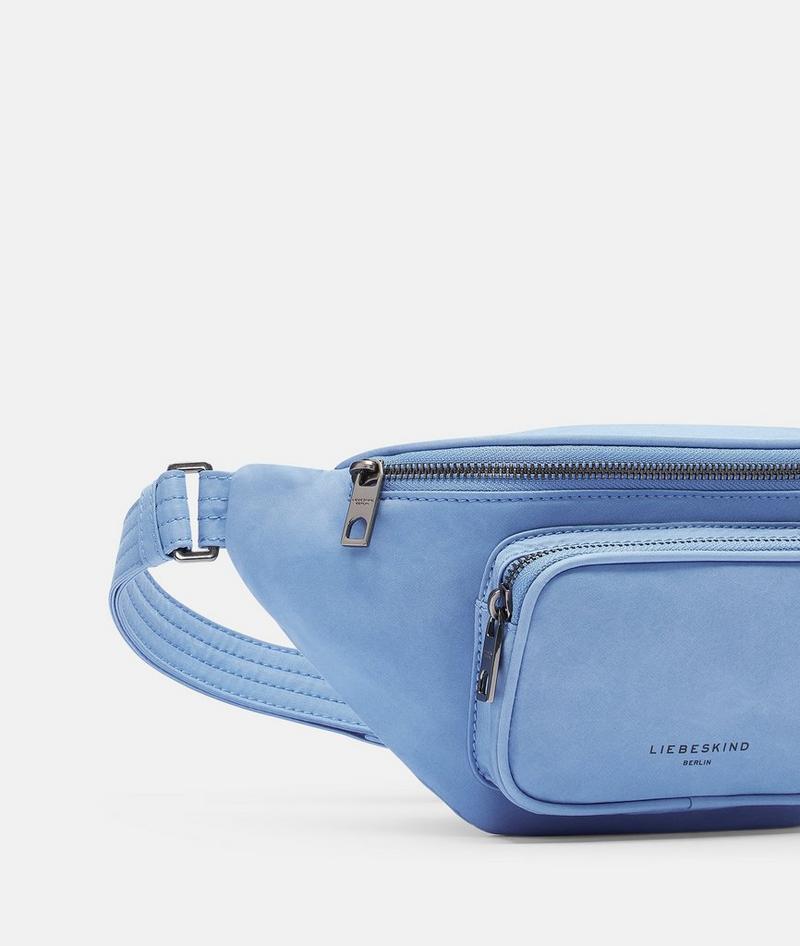 Liebeskind Herren Nylon Lila Belt-bag M - Blau