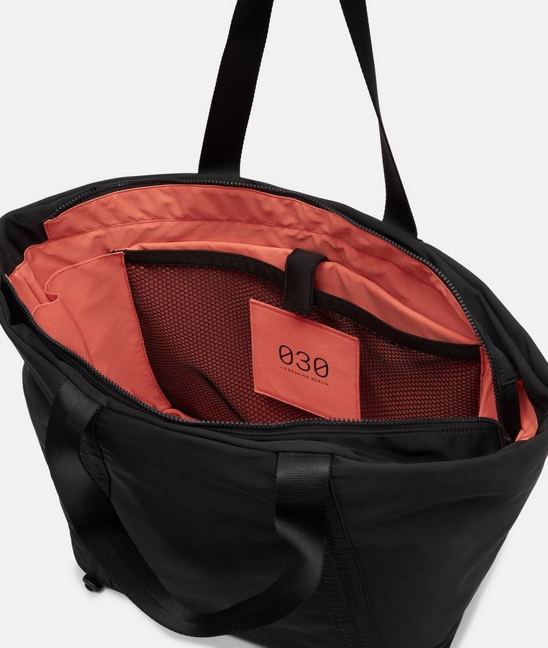 Liebeskind Herren Nylon Shopper L - Schwarz