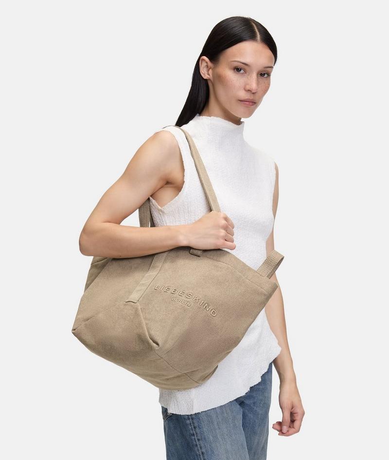 Liebeskind Herren Elvira Shopper M - Hellbraun