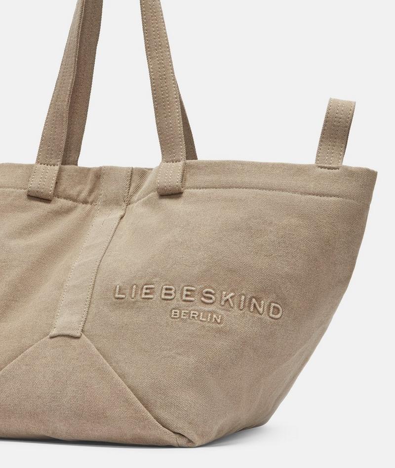 Liebeskind Herren Elvira Shopper M - Hellbraun