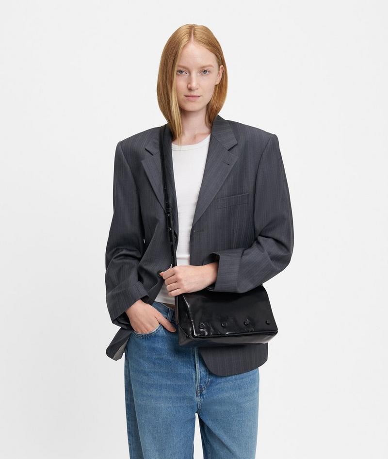 Liebeskind Herren Rive Crossbody S - Schwarz