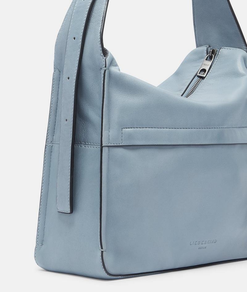 Liebeskind Herren Sky Hobo M - Blassblau